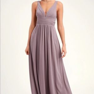 Lulus medium taupe dress